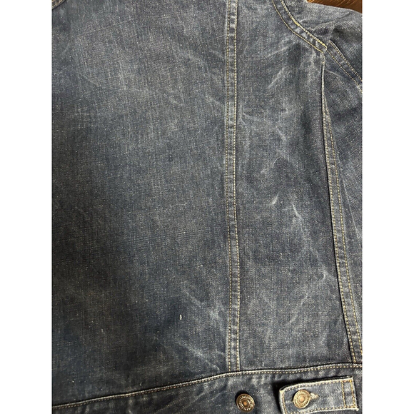 RARE Levi's White Tab 'Big E' Type 3 Vintage 60's/70's Denim Trucker Jean Jacket - Picture 14 of 15